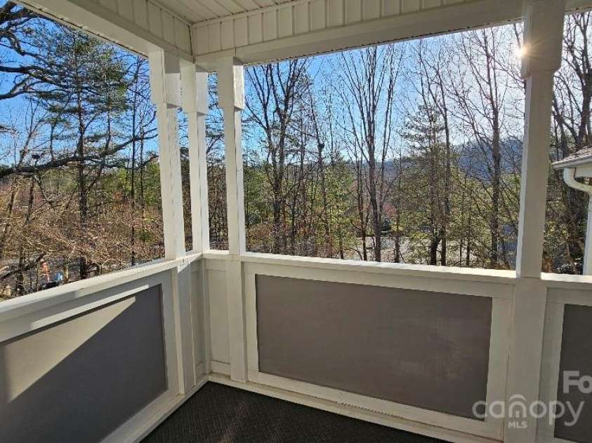 153 Ewbank Garden Drive, Hendersonville, NC 28791.  MLS# CAR4228838, YatesRealty ID 4764. View from front door