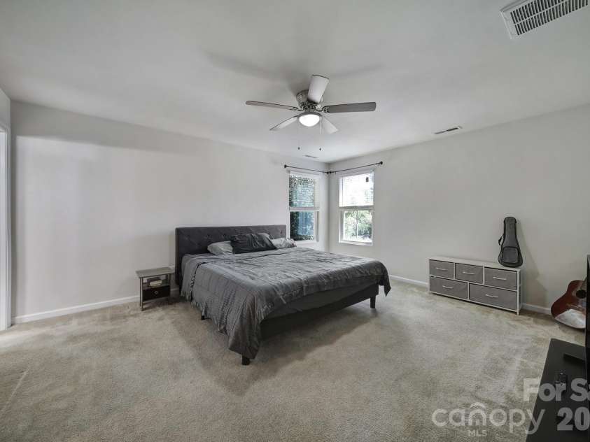 1611 Hooper Court, Charlotte, NC 28212.  MLS# CAR4418892, YatesRealty ID 47653. Primary bedroom.