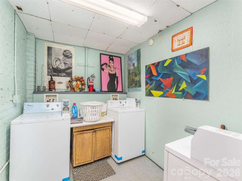 130 Edwin Place, Asheville, NC 28801.  MLS# CAR4418840, YatesRealty ID 47655. Laundry Room