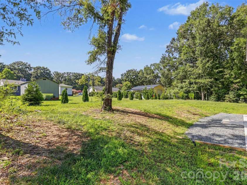 2005 Overhill Drive, Monroe, NC 28110.  MLS# CAR4416161, YatesRealty ID 47661. Backyard