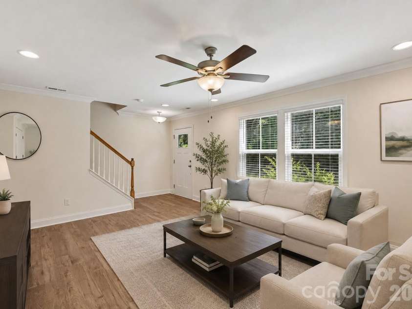 13116 Simoneaux Lane, Charlotte, NC 28277.  MLS# CAR4413421, YatesRealty ID 47662. Virtually staged - flex space on first level