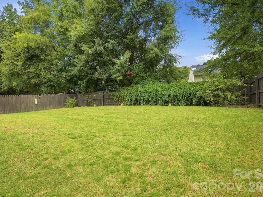 6324 Carpentaria Court, Charlotte, NC 28215.  MLS# CAR4419448, YatesRealty ID 47667. Backyard