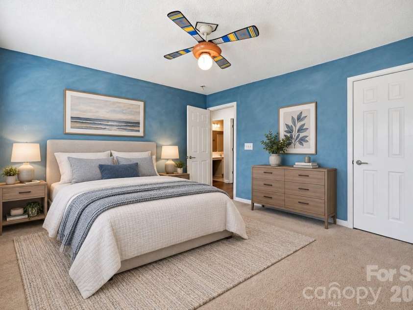 6324 Carpentaria Court, Charlotte, NC 28215.  MLS# CAR4419448, YatesRealty ID 47667. Virtually Staged - Bedroom 4