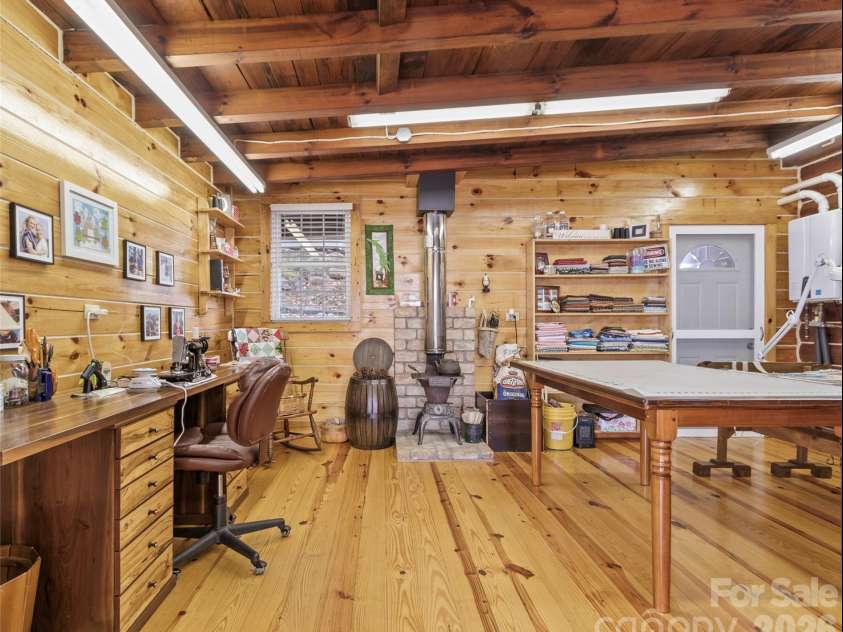 1447/1421 Ayers Mountain Road, Green Mountain, NC 28740.  MLS# CAR4315855, YatesRealty ID 4768. Sewing/recreation room