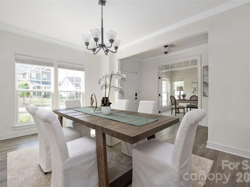 13411 Quicksilver Lane, Huntersville, NC 28078.  MLS# CAR4416049, YatesRealty ID 47680. Dining Rooom