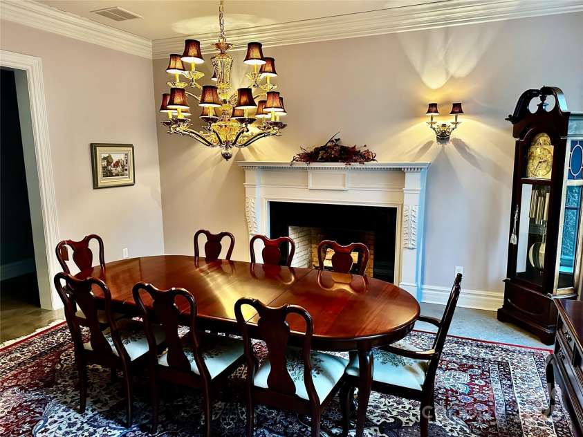 1676 Valle Cay Drive, Vilas, NC 28692.  MLS# CAR4227126, YatesRealty ID 4770. Dining room