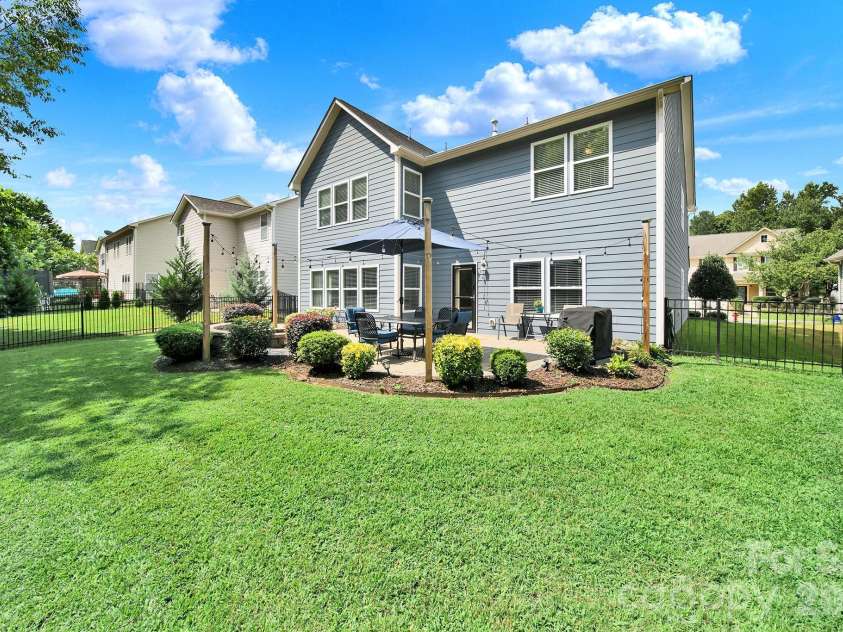 2180 Bluebell Way, Tega Cay, SC 29708.  MLS# CAR4416643, YatesRealty ID 47701. Back Exterior