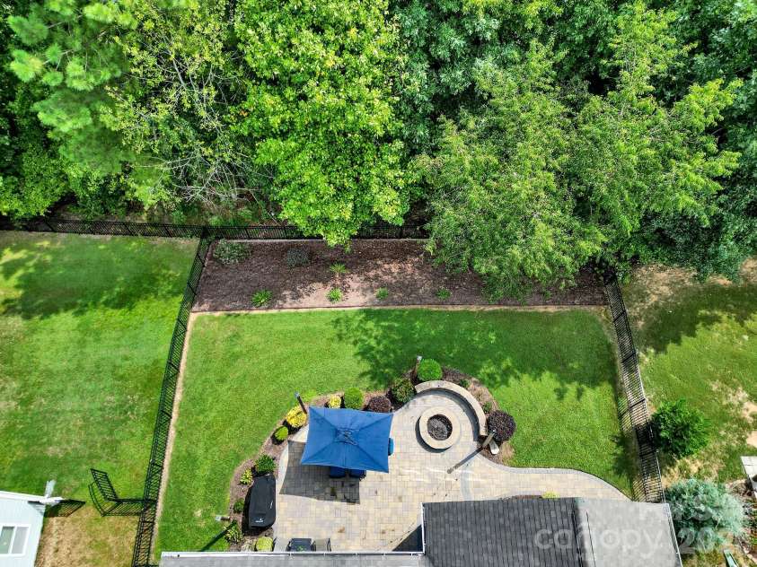 2180 Bluebell Way, Tega Cay, SC 29708.  MLS# CAR4416643, YatesRealty ID 47701. Backyard