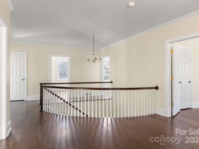 615 Peach Street, Shelby, NC 28150.  MLS# CAR4119174, YatesRealty ID 4771. Spacious landing connects the upstairs bedrooms