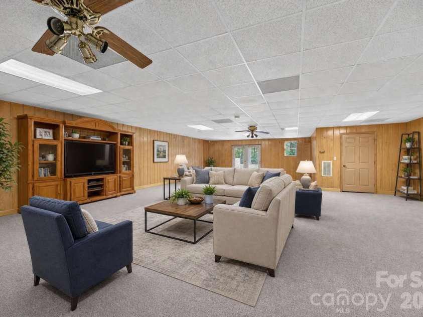 525 Gin Road, Rockwell, NC 28138.  MLS# CAR4419585, YatesRealty ID 47714. Basement