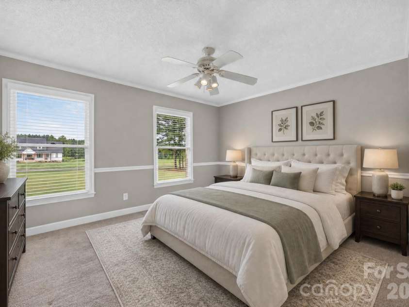 525 Gin Road, Rockwell, NC 28138.  MLS# CAR4419585, YatesRealty ID 47714. Bedroom 2