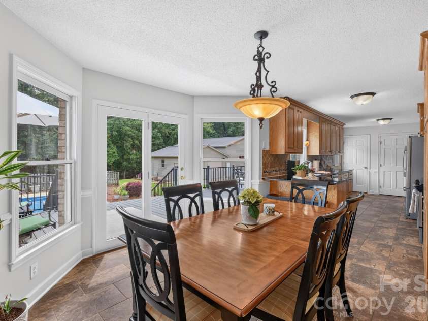525 Gin Road, Rockwell, NC 28138.  MLS# CAR4419585, YatesRealty ID 47714. Dining / Kitchen