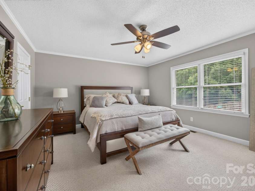 525 Gin Road, Rockwell, NC 28138.  MLS# CAR4419585, YatesRealty ID 47714. Primary Bedroom