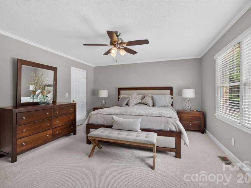 525 Gin Road, Rockwell, NC 28138.  MLS# CAR4419585, YatesRealty ID 47714. Primary Bedroom