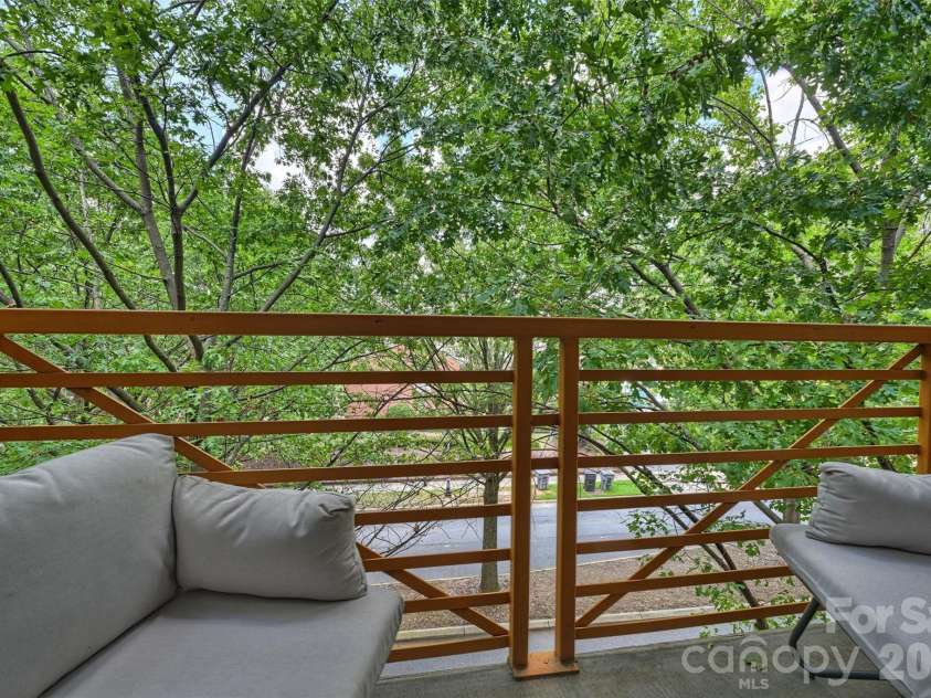 694 Davidson Street, Charlotte, NC 28202.  MLS# CAR4418966, YatesRealty ID 47716. Balcony