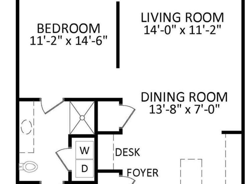 694 Davidson Street, Charlotte, NC 28202.  MLS# CAR4418966, YatesRealty ID 47716. Floor Plan