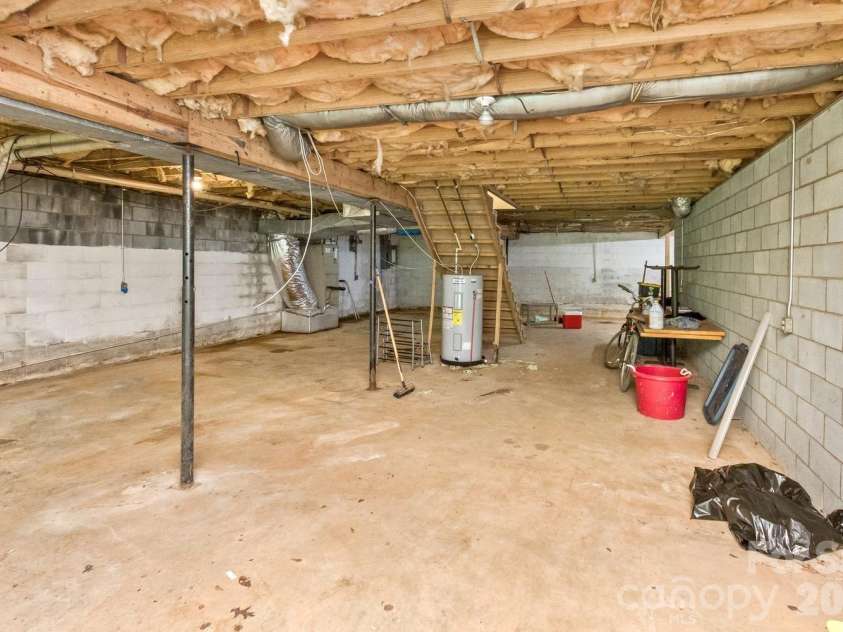 94 Stone Drive, Marion, NC 28752.  MLS# CAR4419587, YatesRealty ID 47719. Full unfinished basement
