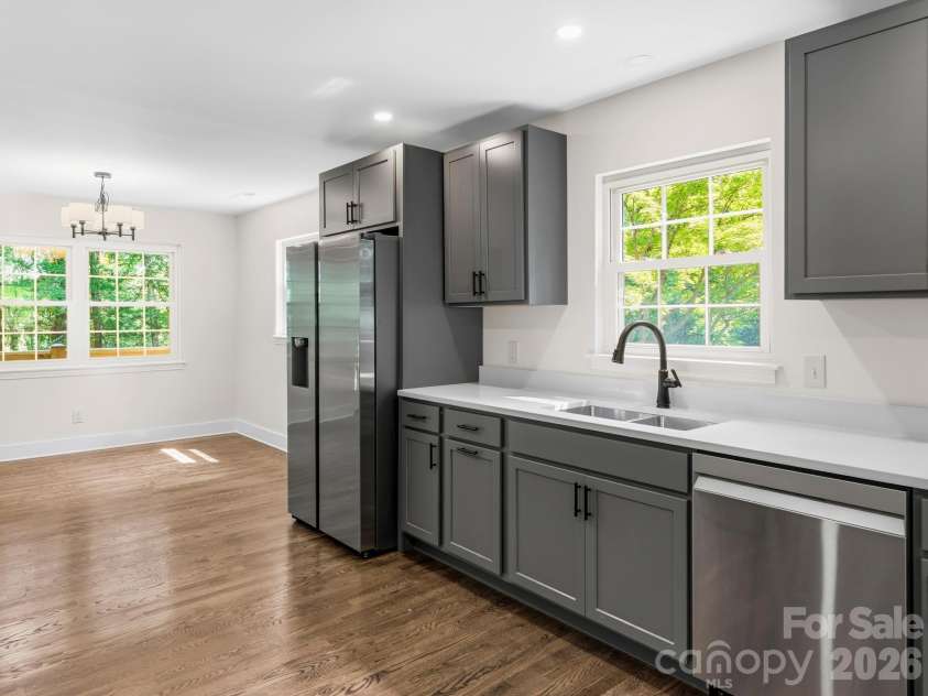 340 School Road, Asheville, NC 28806.  MLS# CAR4418622, YatesRealty ID 47721. Galley Kitchen
