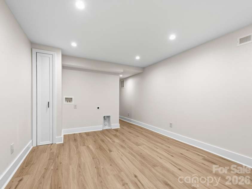 340 School Road, Asheville, NC 28806.  MLS# CAR4418622, YatesRealty ID 47721. Laundry Area on Lower Level