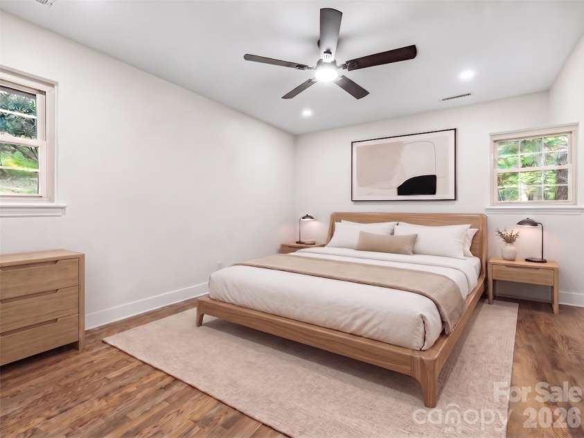 340 School Road, Asheville, NC 28806.  MLS# CAR4418622, YatesRealty ID 47721. Primary Bedroom