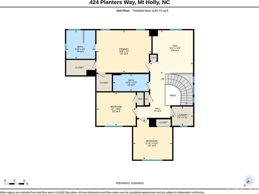424 Planters Way, Mount Holly, NC 28120.  MLS# CAR4419015, YatesRealty ID 47722. 