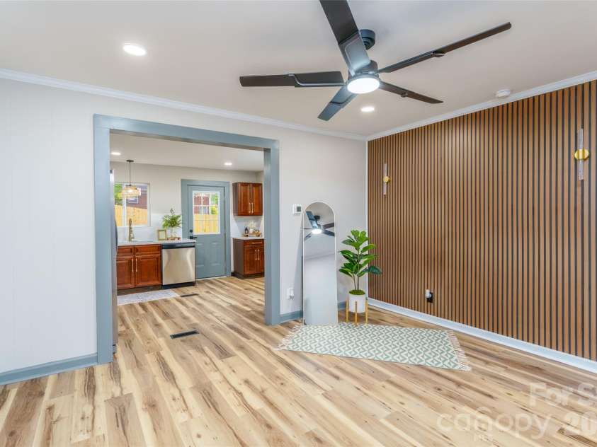 1303 Cooper Avenue, Kannapolis, NC 28081.  MLS# CAR4418614, YatesRealty ID 47724. Living Room