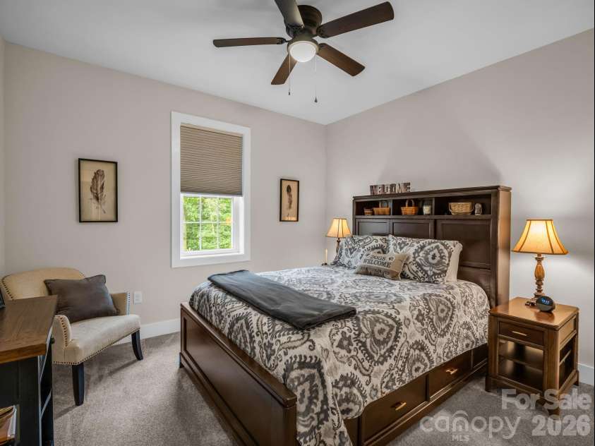 39 Village Overlook Loop, Swannanoa, NC 28778.  MLS# CAR4418753, YatesRealty ID 47730. Bedroom 2
