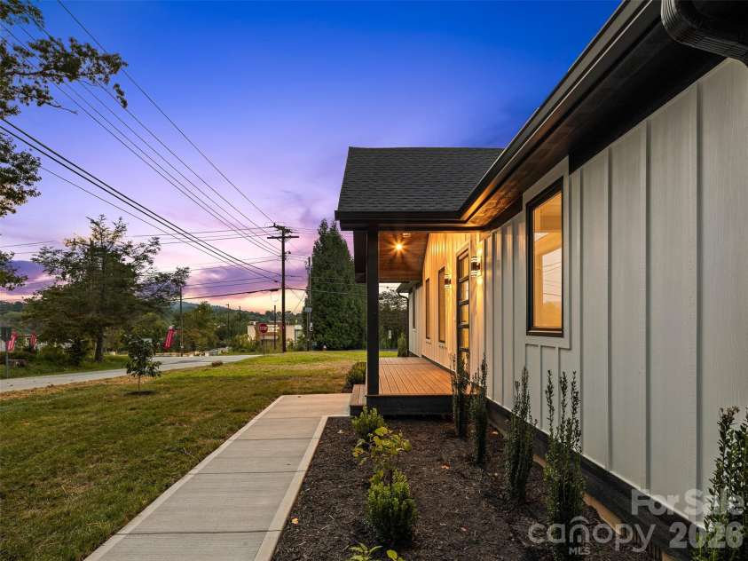 902 Narva Road, Hendersonville, NC 28792.  MLS# CAR4419215, YatesRealty ID 47734. Virtually enhanced sky