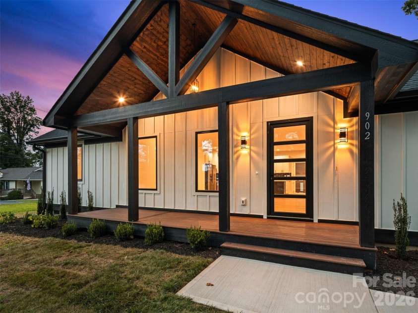 902 Narva Road, Hendersonville, NC 28792.  MLS# CAR4419215, YatesRealty ID 47734. Virtually enhanced sky