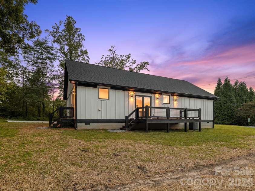 902 Narva Road, Hendersonville, NC 28792.  MLS# CAR4419215, YatesRealty ID 47734. Virtually enhanced sky