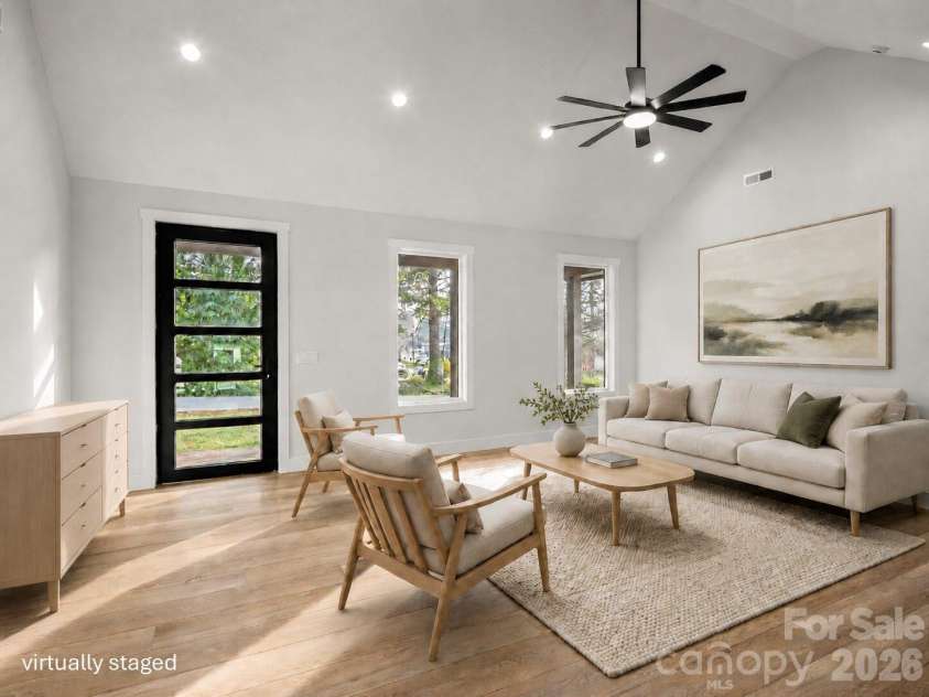 902 Narva Road, Hendersonville, NC 28792.  MLS# CAR4419215, YatesRealty ID 47734. Virtually Staged