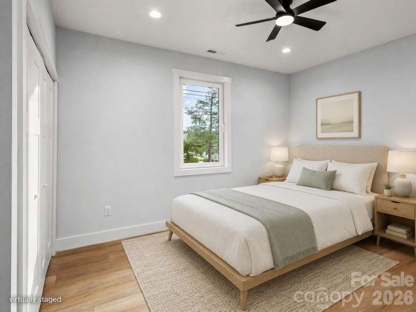 902 Narva Road, Hendersonville, NC 28792.  MLS# CAR4419215, YatesRealty ID 47734. Virtually Staged
