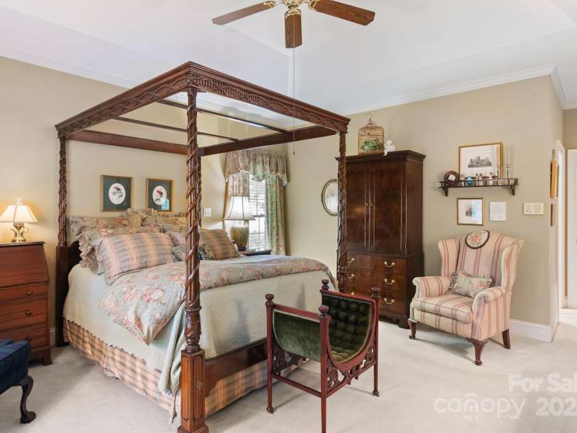 1408 Stone Gate Drive, Shelby, NC 28150.  MLS# CAR4181748, YatesRealty ID 4774. Another view of the primary bedroom
