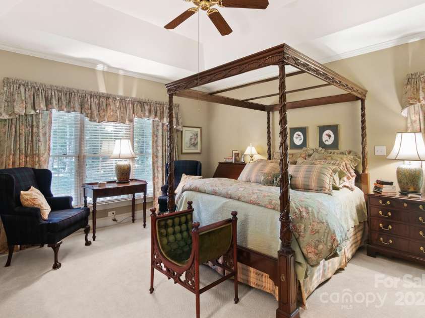 1408 Stone Gate Drive, Shelby, NC 28150.  MLS# CAR4181748, YatesRealty ID 4774. The primary bedroom is located on the main level.