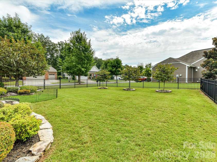 9005 Cape Breton Lane, Lancaster, SC 29720.  MLS# CAR4416986, YatesRealty ID 47740. Fenced Yard