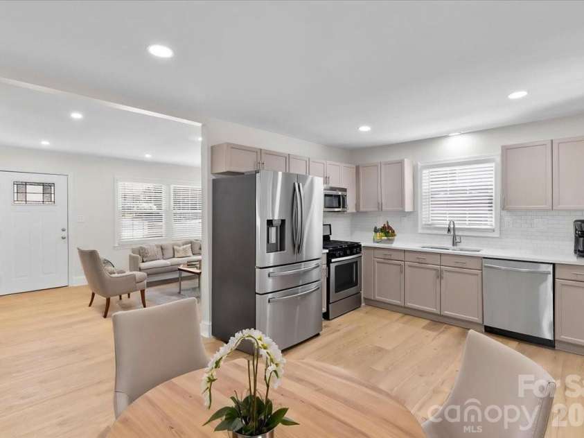 1814 Windham Place, Charlotte, NC 28205.  MLS# CAR4413949, YatesRealty ID 47744. Kitchen Area Staged
