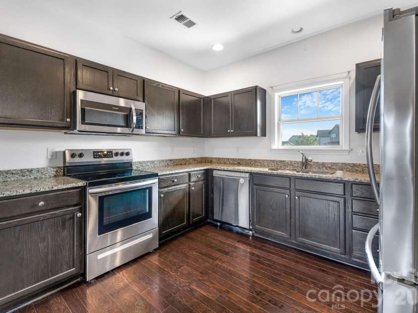 738 Cardwell Lane, Fletcher, NC 28732.  MLS# CAR4419188, YatesRealty ID 47765. Updated kitchen