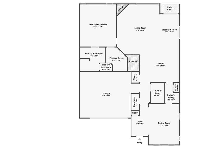 9547 Burford Lane, Concord, NC 28027.  MLS# CAR4418375, YatesRealty ID 47766. 