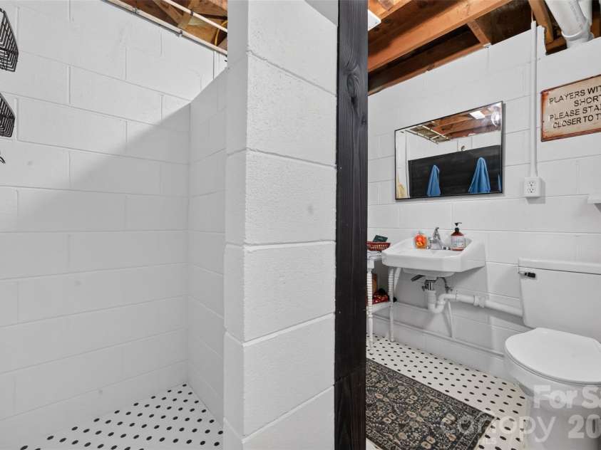 2560 NC 152 Highway, China Grove, NC 28023.  MLS# CAR4419454, YatesRealty ID 47771. Bathroom in Basement
