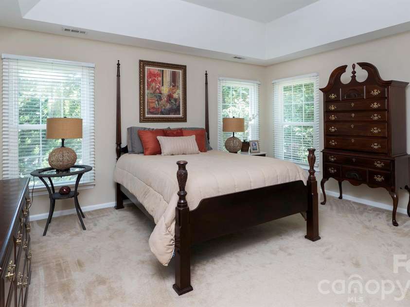 4314 Silvermere Way, Charlotte, NC 28269.  MLS# CAR4417932, YatesRealty ID 47777. Primary Bedroom