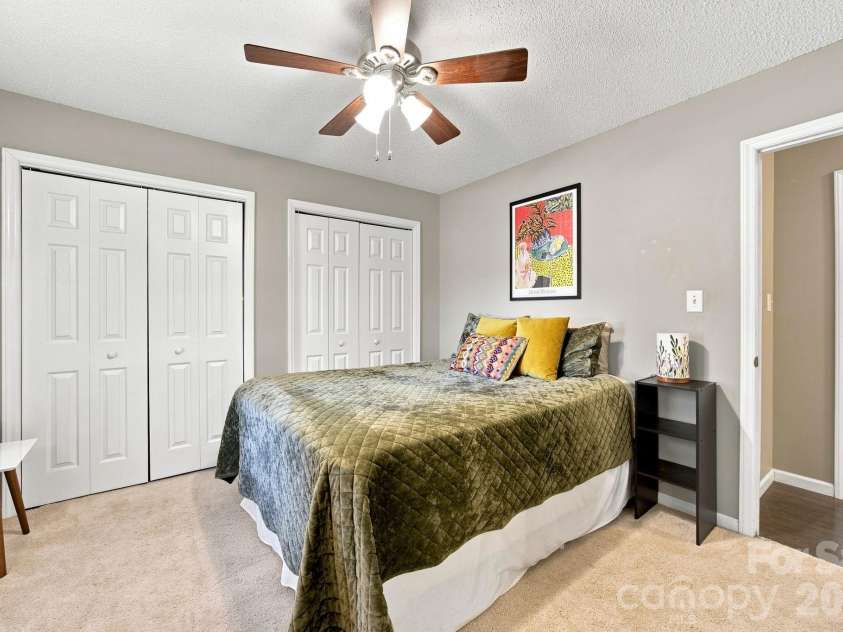 105 Ashburne Drive, Shelby, NC 28152.  MLS# CAR4419130, YatesRealty ID 47781. Bedroom with double closet
