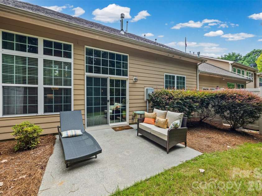 706 Deerbrook Lane, Tega Cay, SC 29708.  MLS# CAR4418355, YatesRealty ID 47783. Patio