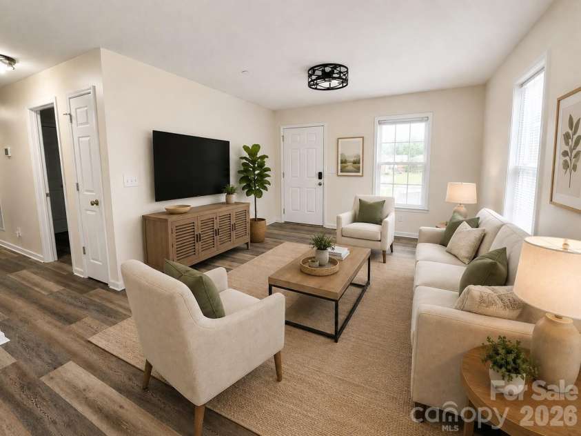 118 Oakwood Avenue, Salisbury, NC 28146.  MLS# CAR4419573, YatesRealty ID 47788. Imagine relaxing here (virtual stage)