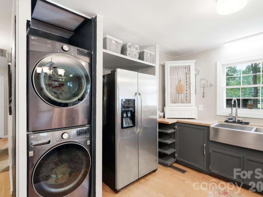 205 Airport Road, Wesley Chapel, NC 28110.  MLS# CAR4418065, YatesRealty ID 47810. Laundry