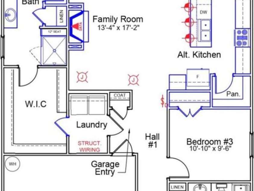 209 Rodeo Drive, Shelby, NC 28150.  MLS# CAR4419674, YatesRealty ID 47835. Floor Plan