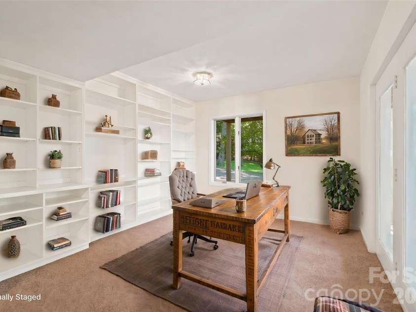 765 Oak Ridge Drive, Boone, NC 28607.  MLS# CAR4419667, YatesRealty ID 47836. Lower Level Office or Bonus area