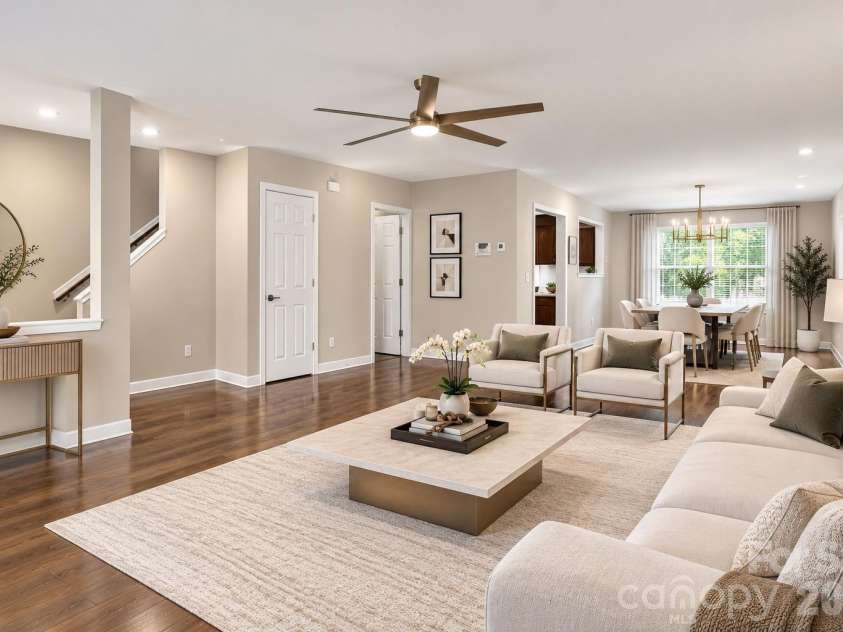 2507 Anna Garrison Road, Charlotte, NC 28206.  MLS# CAR4419661, YatesRealty ID 47837. Virtually staged