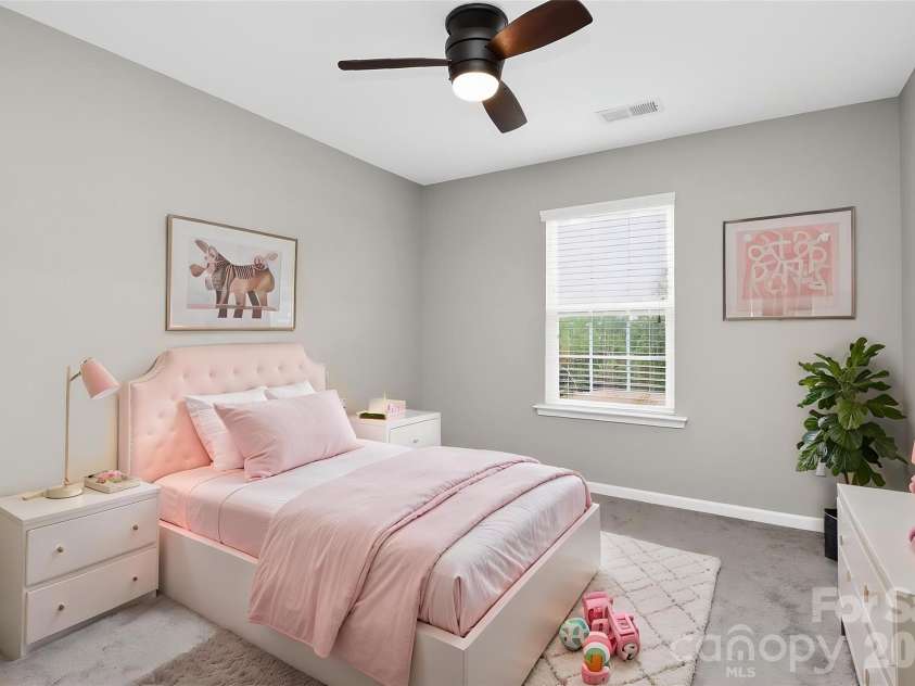 188 Sweet Briar Drive, Indian Land, SC 29707.  MLS# CAR4291223, YatesRealty ID 4784. Bedroom 3 Virtually Satged