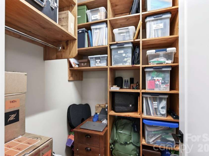 16 Britton Knoll Pass, Arden, NC 28704.  MLS# CAR4417470, YatesRealty ID 47841. Guest Bedroom Walk-in Closet