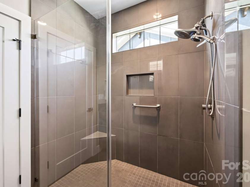 16 Britton Knoll Pass, Arden, NC 28704.  MLS# CAR4417470, YatesRealty ID 47841. Tile Shower